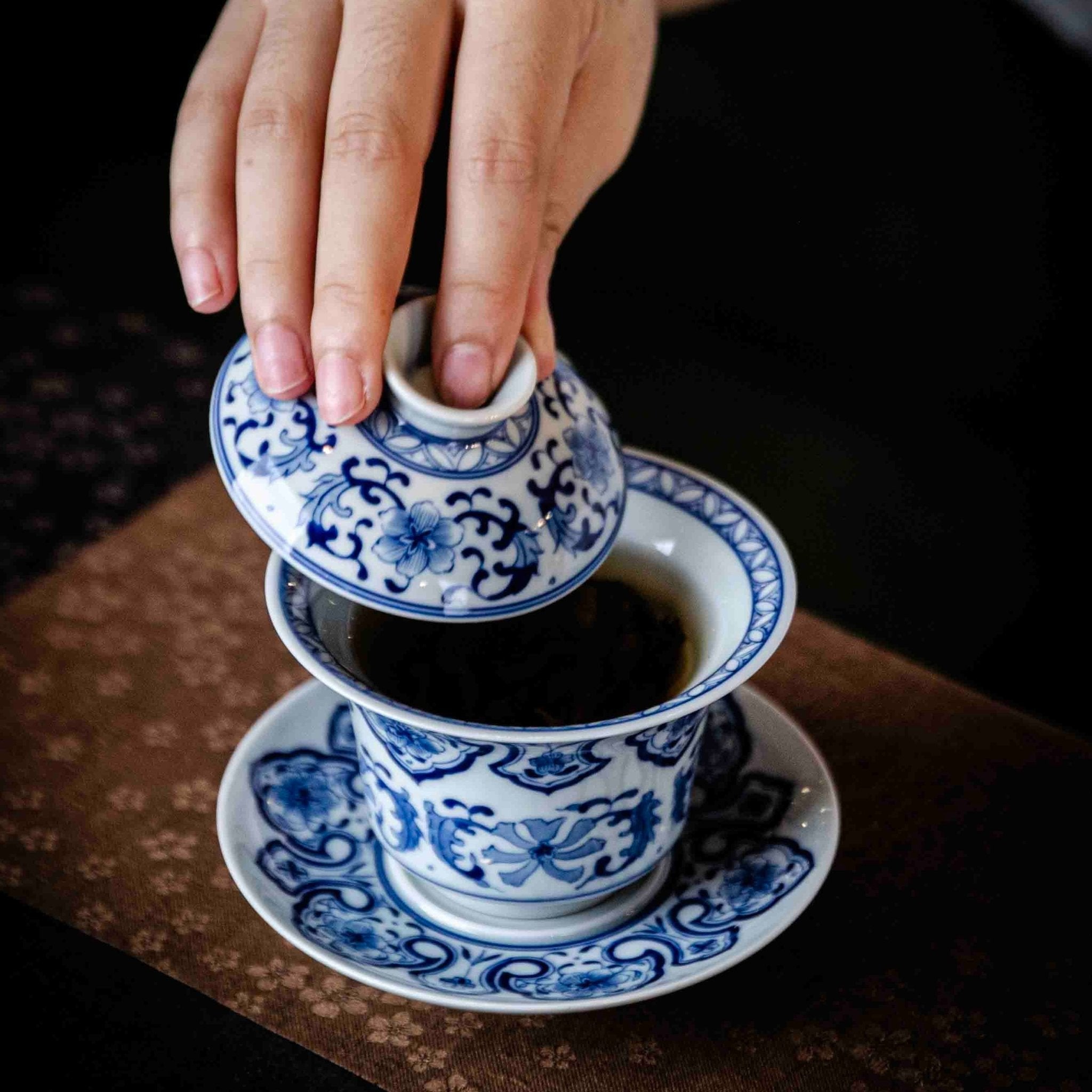 Ru Yi 130cc - Jing De Zhen Porcelain Gaiwan - zycs_China