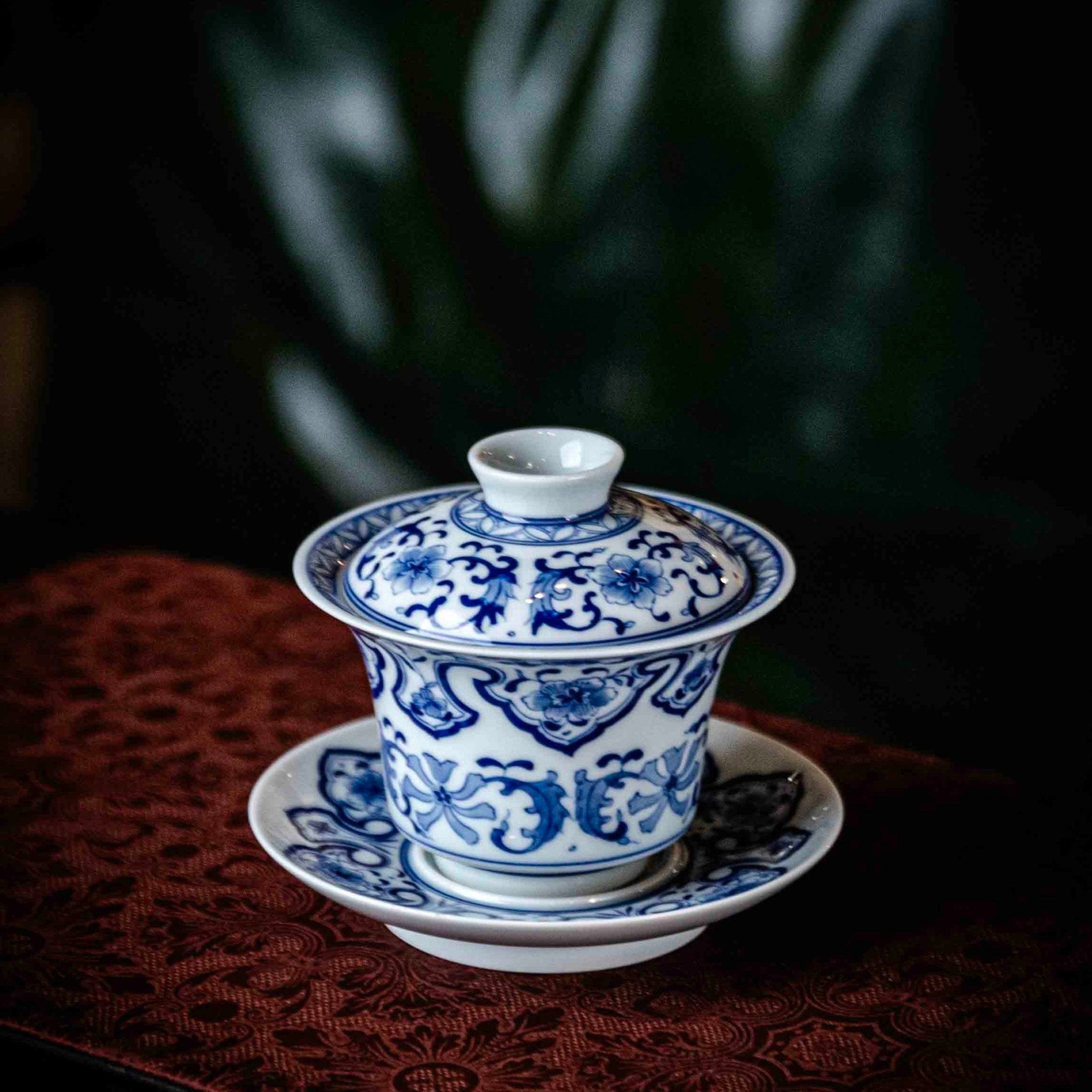 Ru Yi 130cc - Jing De Zhen Porcelain Gaiwan - zycs_China