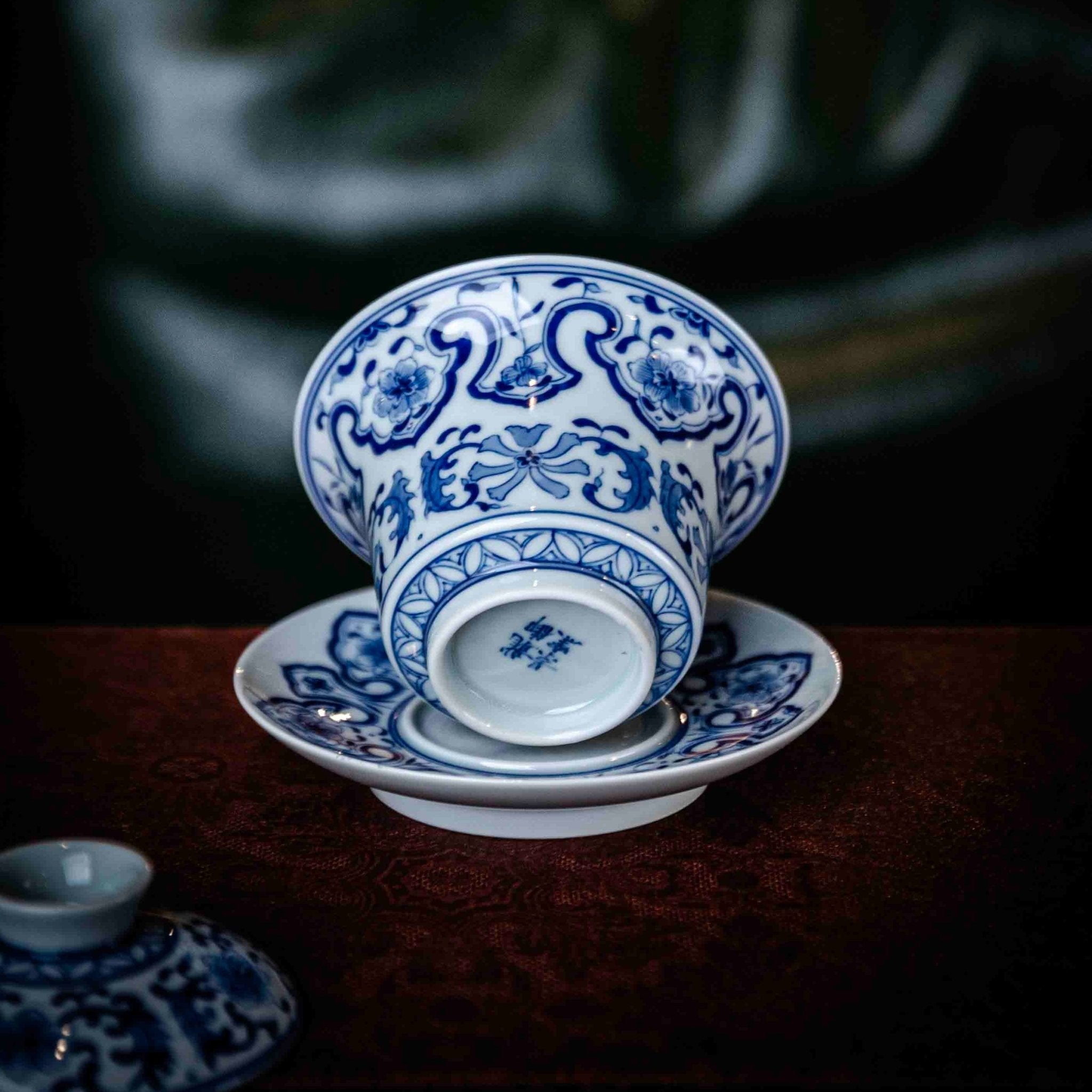 Ru Yi 130cc - Jing De Zhen Porcelain Gaiwan - zycs_China