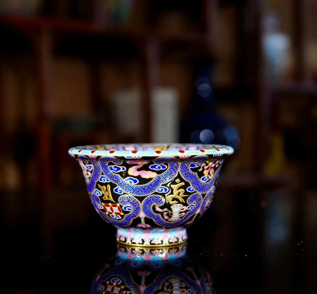 Ru Yi Bao Xiang Hua - Jing De Zhen Porcelain Teacup - zycs_China - tea - teapot