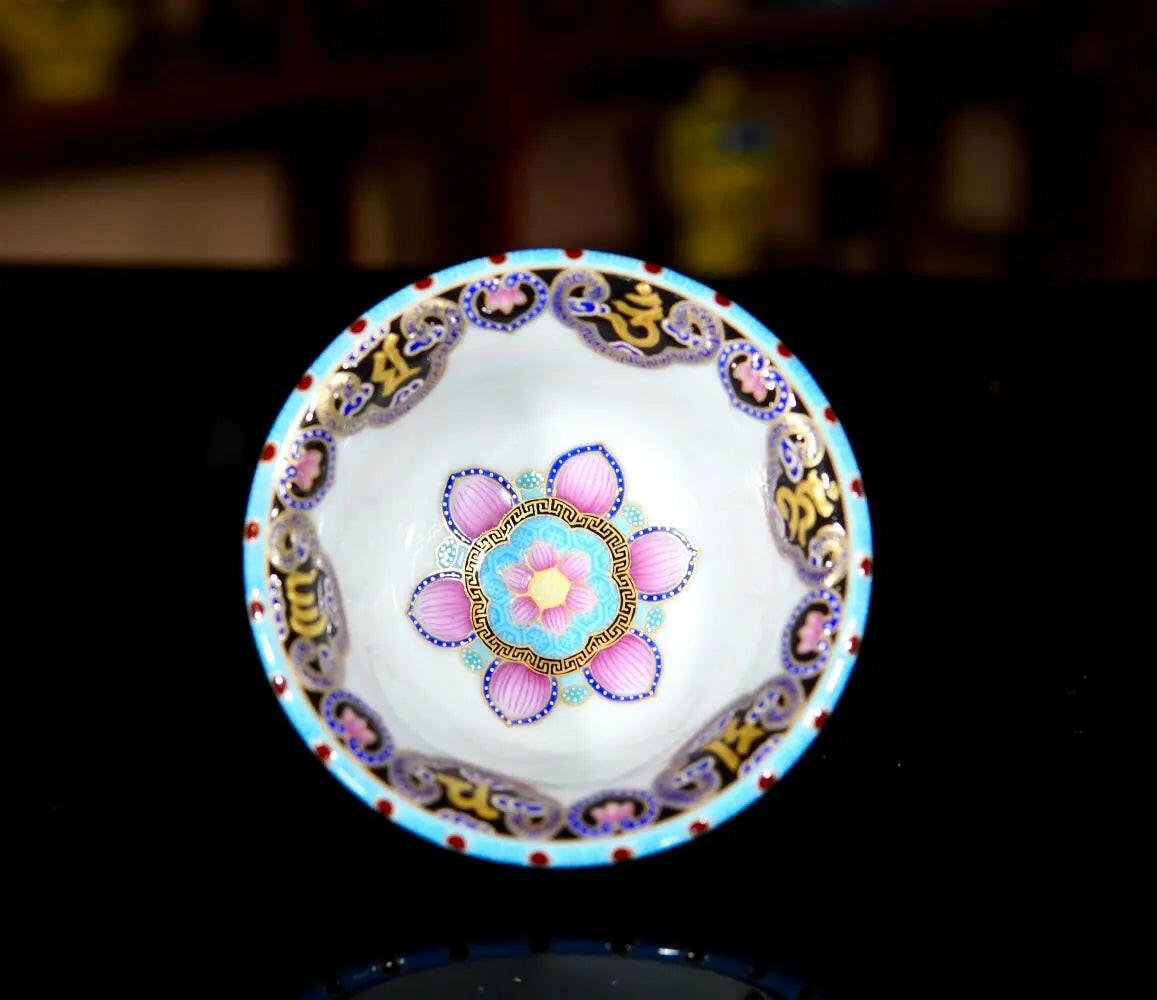 Ru Yi Bao Xiang Hua - Jing De Zhen Porcelain Teacup - zycs_China - tea - teapot