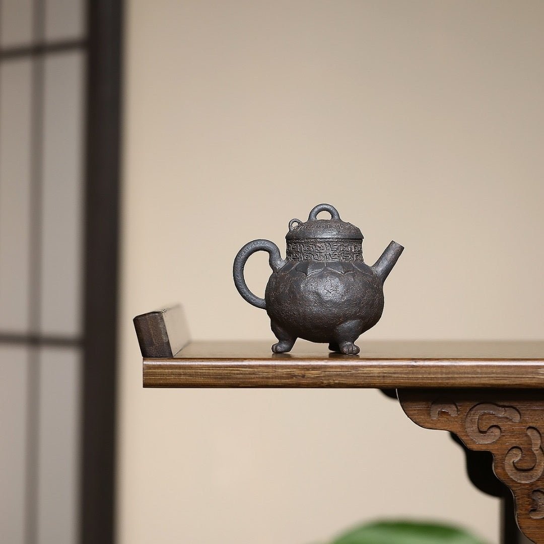 Ru Yi Ding 135cc - Yixing Handmade Teapot - zycs_China