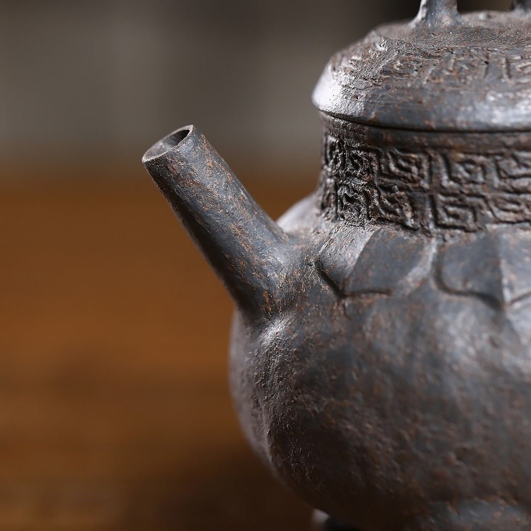 Ru Yi Ding 135cc - Yixing Handmade Teapot - zycs_China