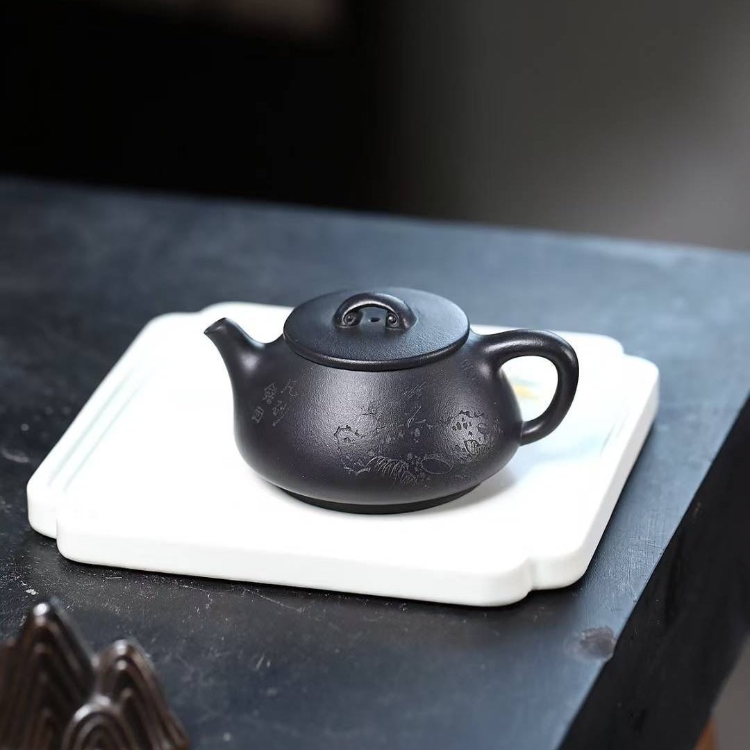 Ru Yi Shi Piao 100cc - Yixing Handmade Teapot - zycs_China