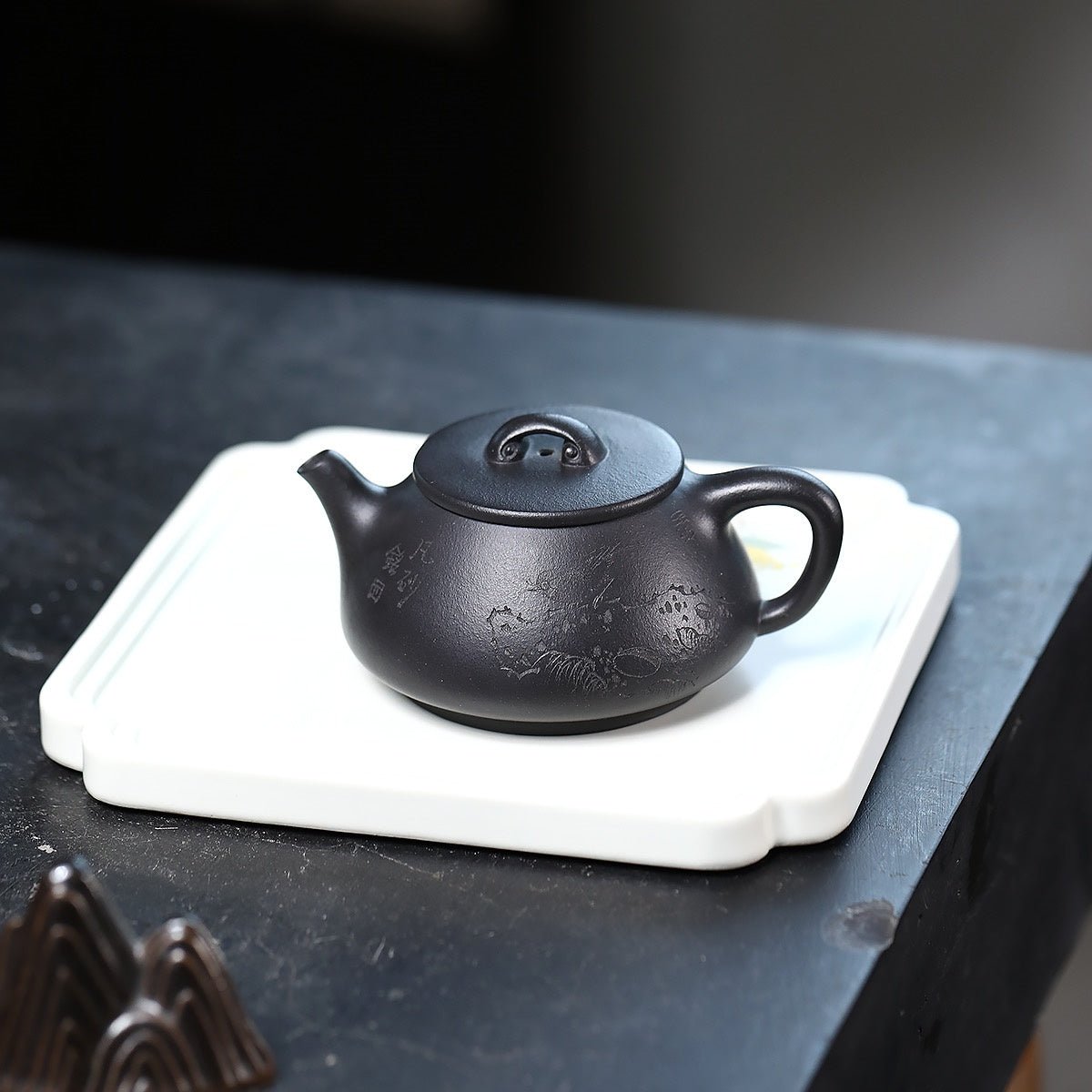 Ru Yi Shi Piao 100cc - Yixing Handmade Teapot - zycs_China