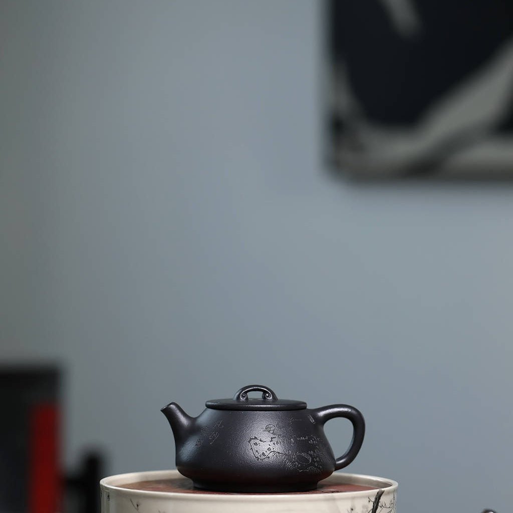 Ru Yi Shi Piao 100cc - Yixing Handmade Teapot - zycs_China