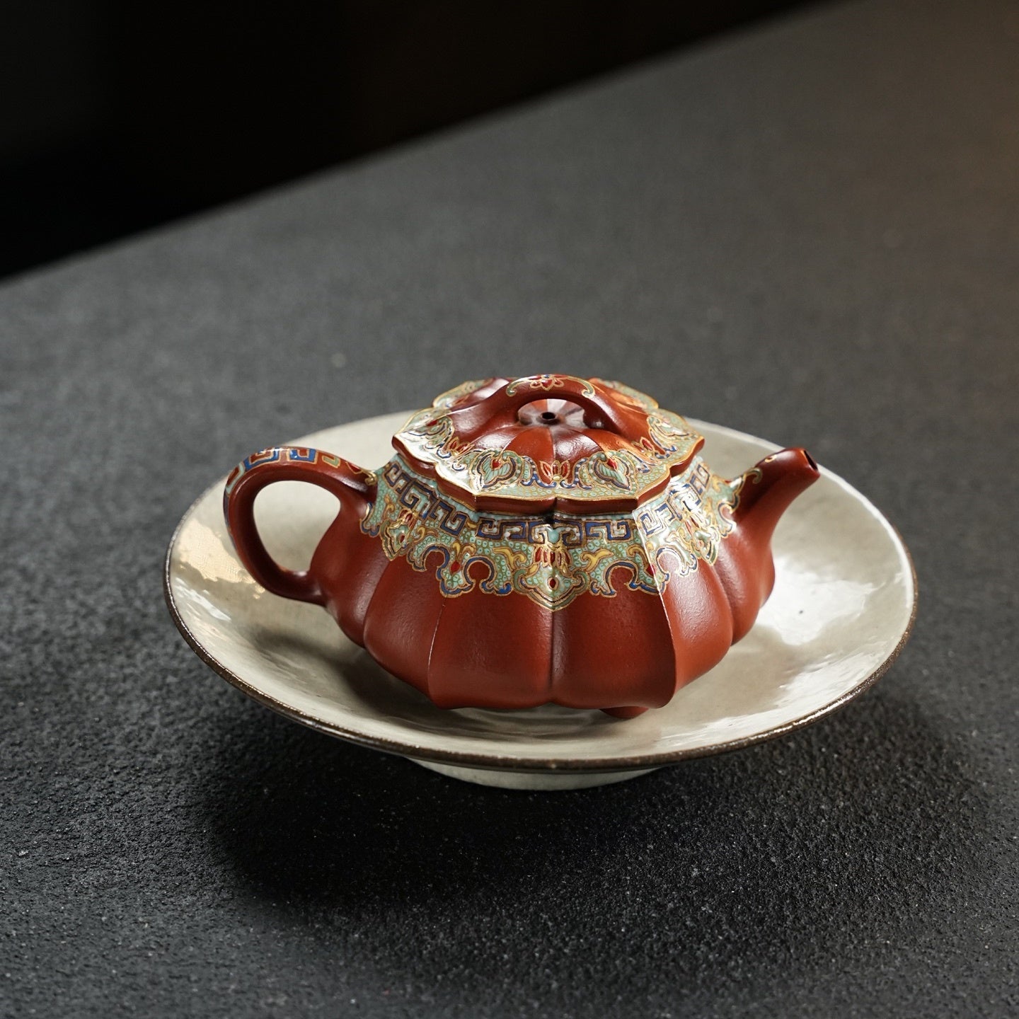 Ru Yi Shi Piao 150cc - Yixing Handmade Teapot - zycs_China