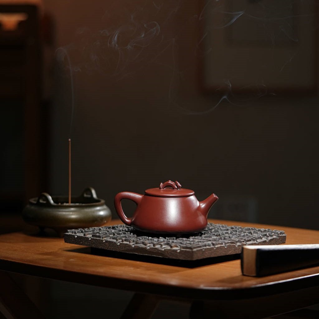 Ru Yi Shi Piao 200cc - Yixing Handmade Teapot - zycs_China