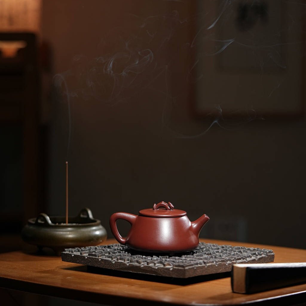 Ru Yi Shi Piao 200cc - Yixing Handmade Teapot - zycs_China