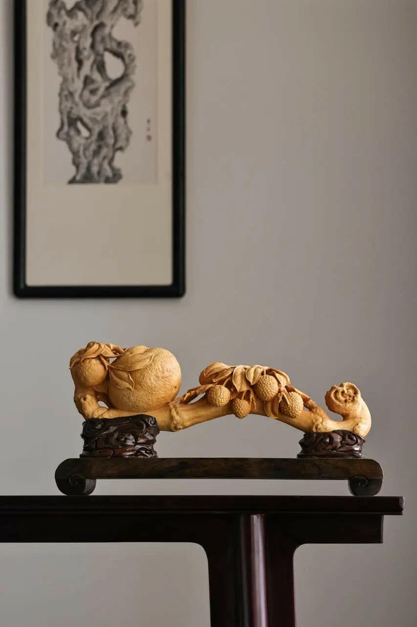 Ru Yi - Wood Sculpture - zycs_China