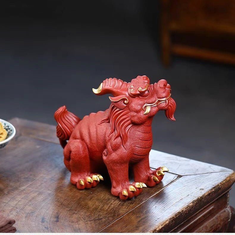 Rui Shou Cheng Xiang - Zisha Sculpture - zycs_China