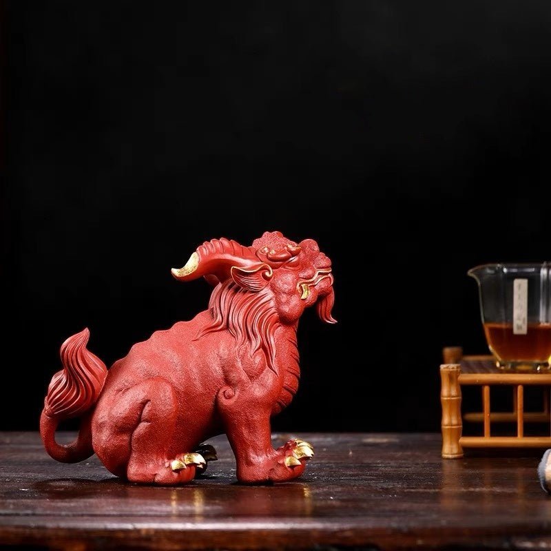 Rui Shou Cheng Xiang - Zisha Sculpture - zycs_China