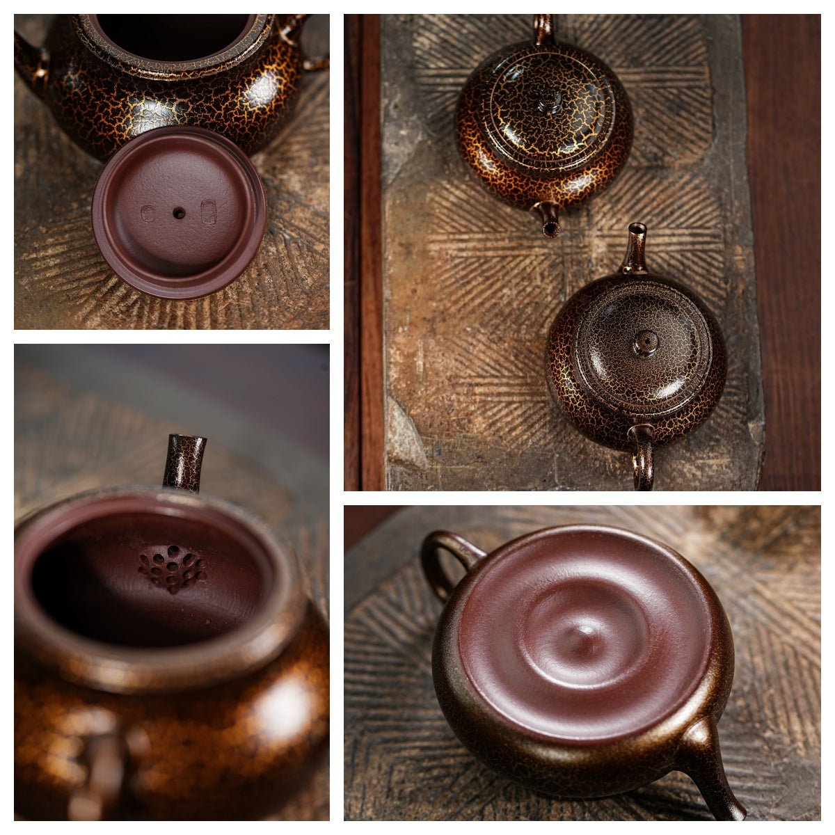 Ruo Xi 130cc - Yixing Handmade Teapot - zycs_China