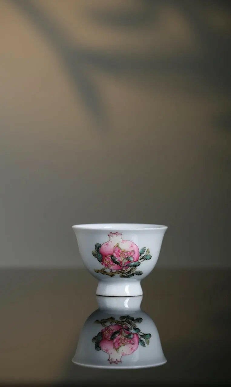 San Duo Xiao Zu Bei - Jing De Zhen Porcelain Teacup - zycs_China - tea - teapot