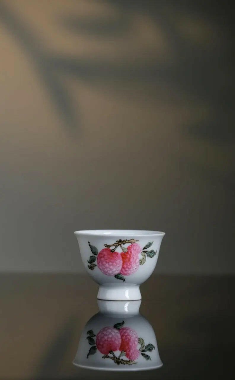 San Duo Xiao Zu Bei - Jing De Zhen Porcelain Teacup - zycs_China - tea - teapot