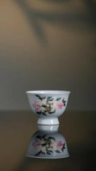 San Duo Xiao Zu Bei - Jing De Zhen Porcelain Teacup - zycs_China - tea - teapot