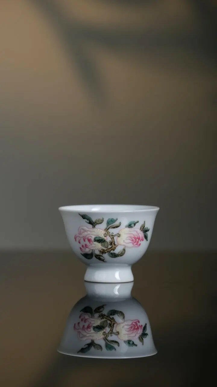 San Duo Xiao Zu Bei - Jing De Zhen Porcelain Teacup - zycs_China - tea - teapot