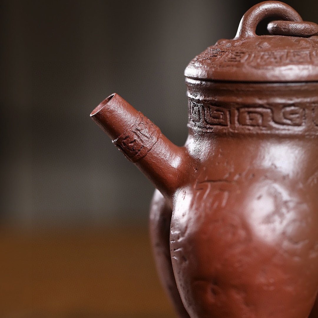 San Zu Ding 150cc - Yixing Handmade Teapot - zycs_China