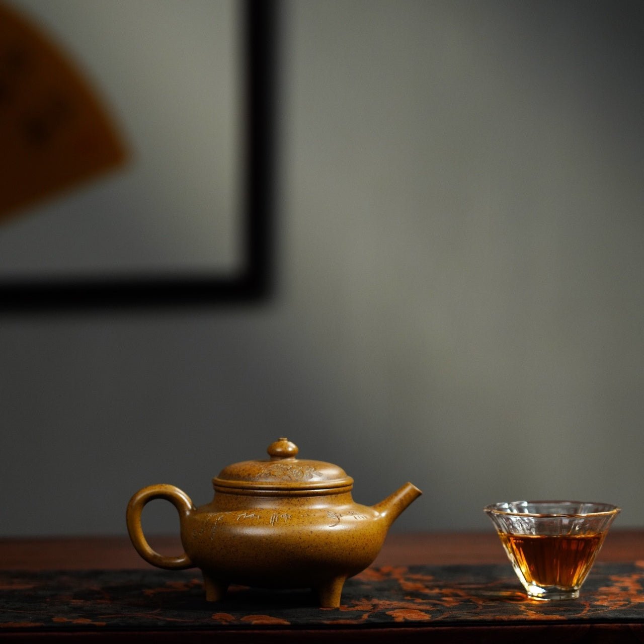 San Zu Ding 190cc - Yixing Handmade Teapot - zycs_China