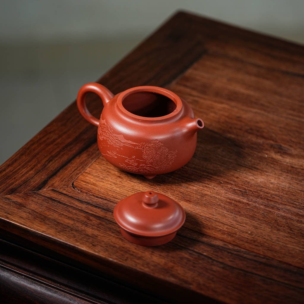 San Zu Heng Gu - Yixing Handmade Teapot - zycs_China