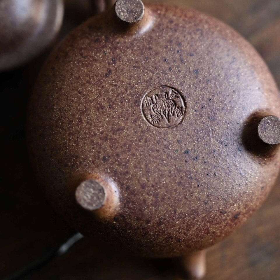 San Zu Lu Ding 160cc - Yixing Handmade Teapot - zycs_China