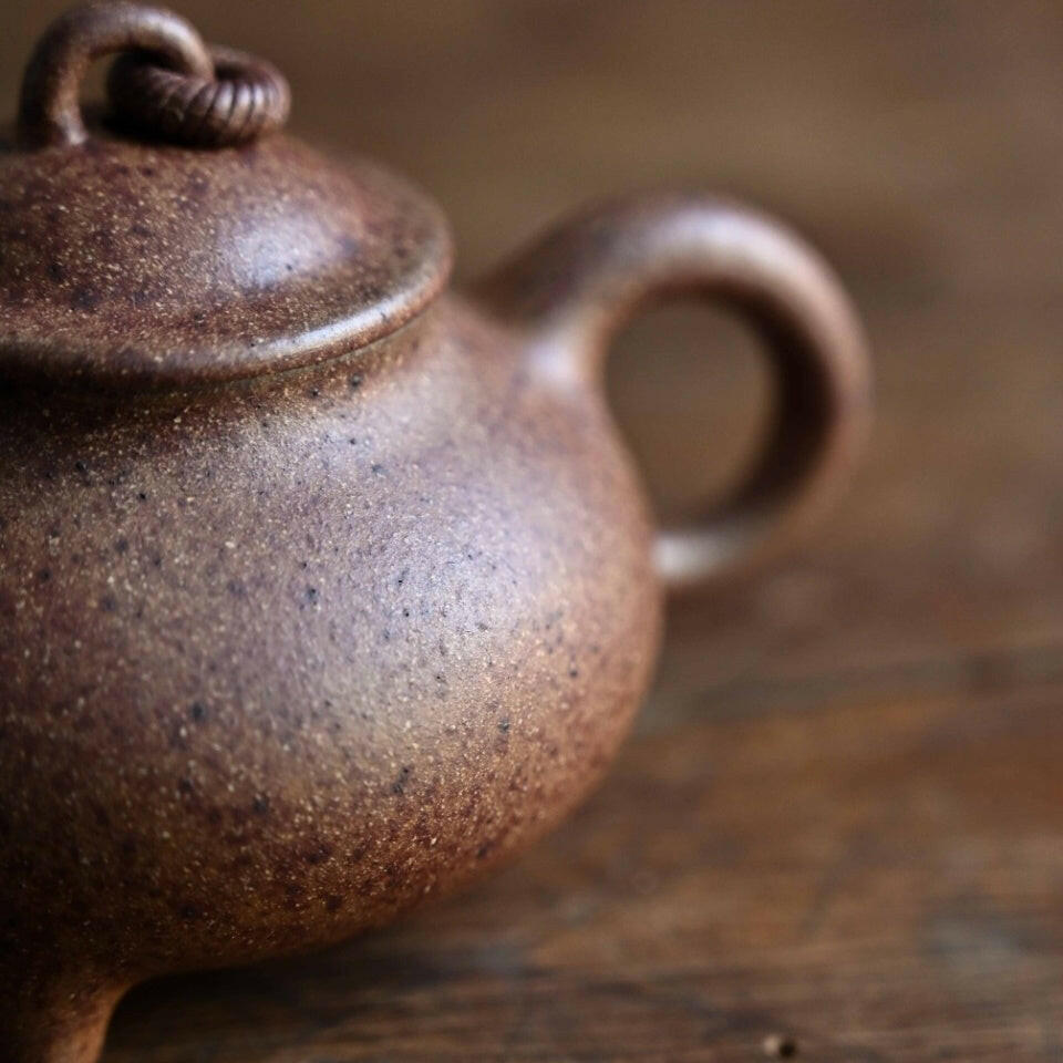 San Zu Lu Ding 160cc - Yixing Handmade Teapot - zycs_China
