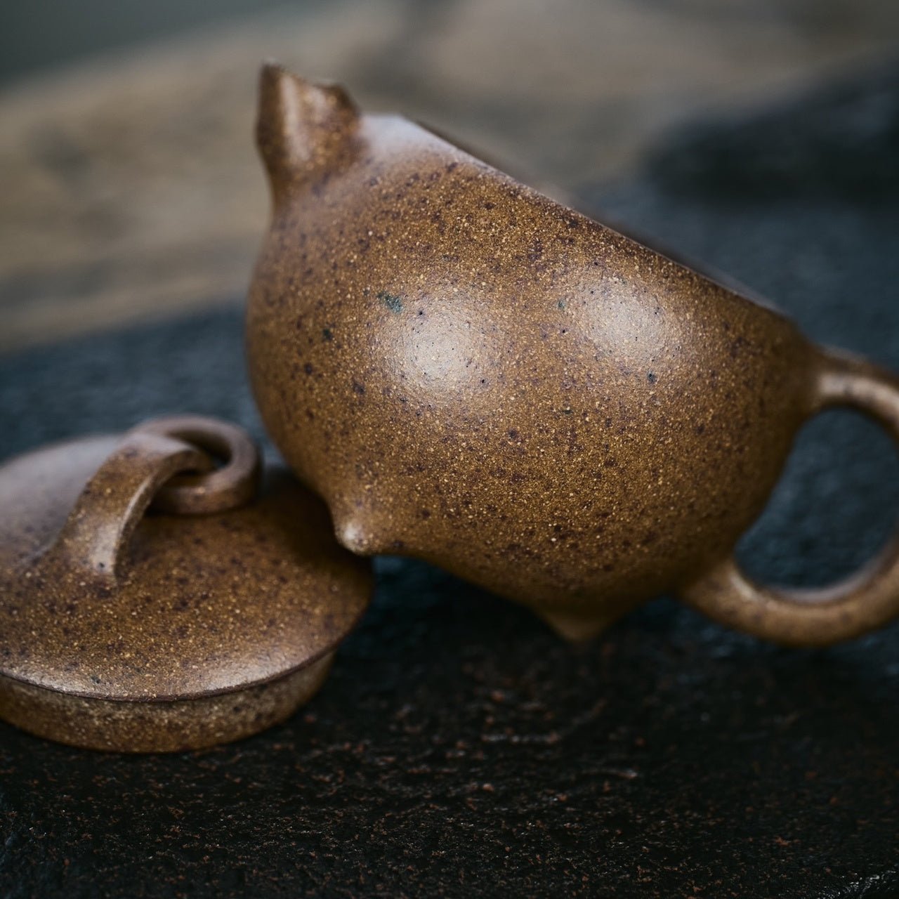 San Zu Quan Niu 125cc - Yixing Handmade Teapot - zycs_China