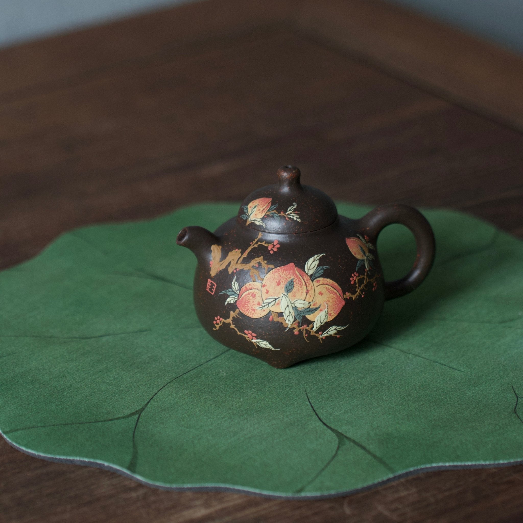 San Zu Ru Ding 125cc - Yixing Handmade Teapot - zycs_China