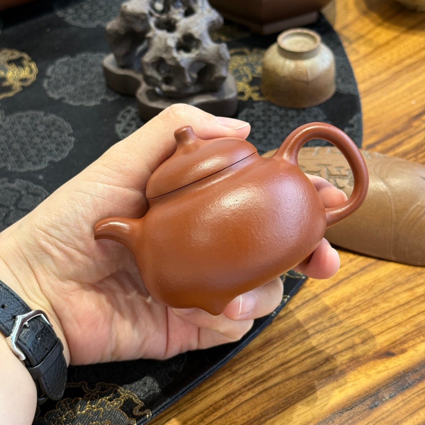 San Zu Ru Ding 150cc - Yixing Handmade Teapot - zycs_China