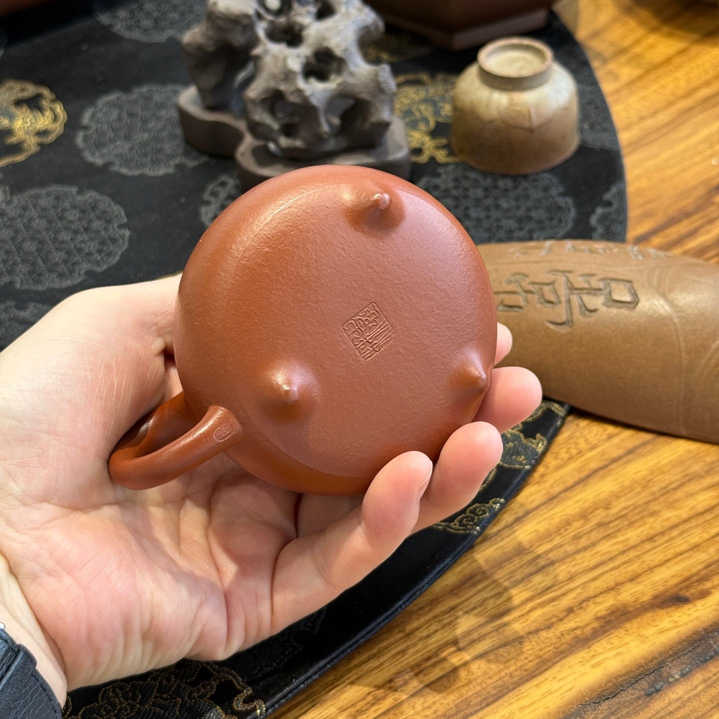 San Zu Ru Ding 150cc - Yixing Handmade Teapot - zycs_China