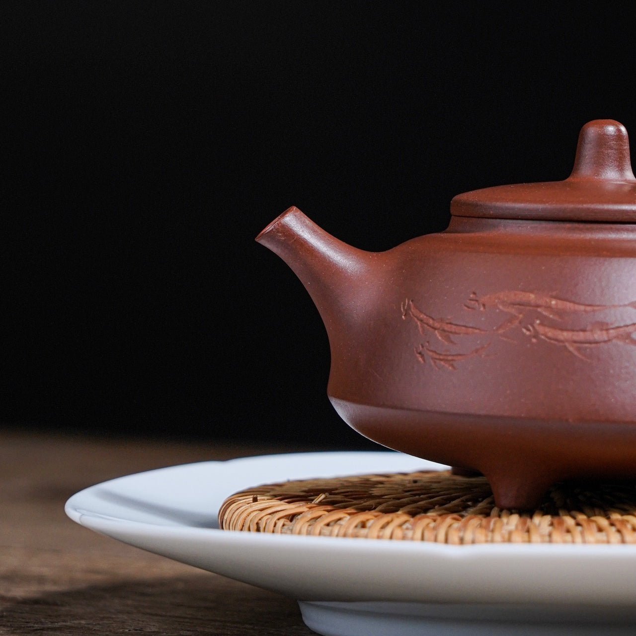 San Zu Ru Ding 180cc - Yixing Handmade Teapot - zycs_China - tea - teapot