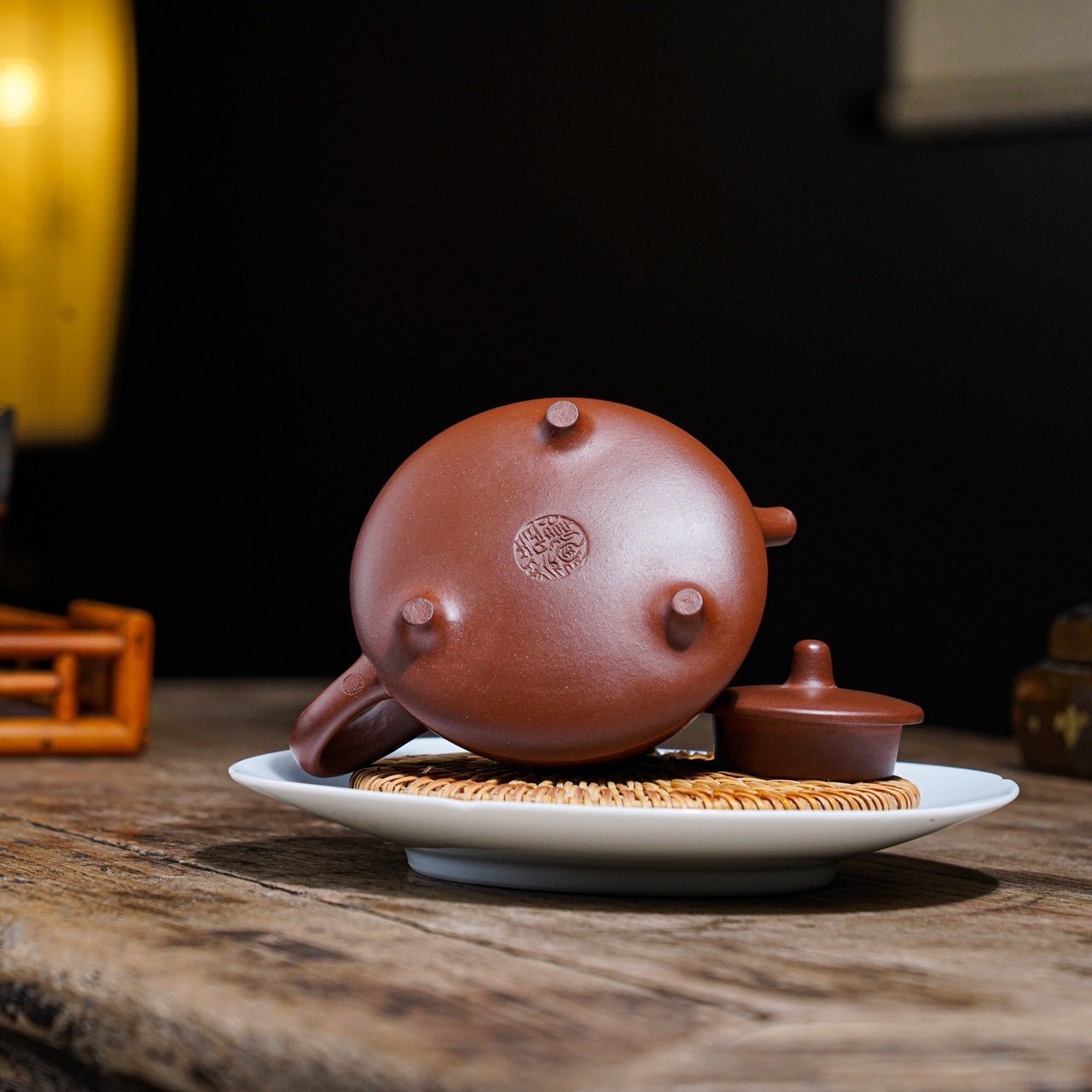 San Zu Ru Ding 180cc - Yixing Handmade Teapot - zycs_China - tea - teapot