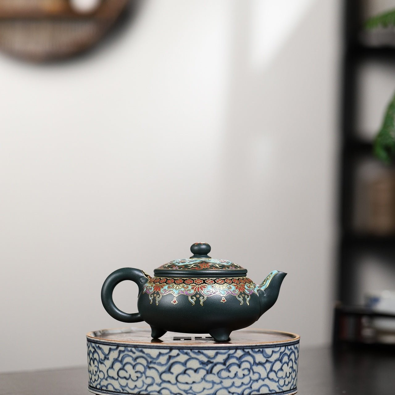 San Zu Ru Yi 230cc - Yixing Handmade Teapot - zycs_China - tea - teapot