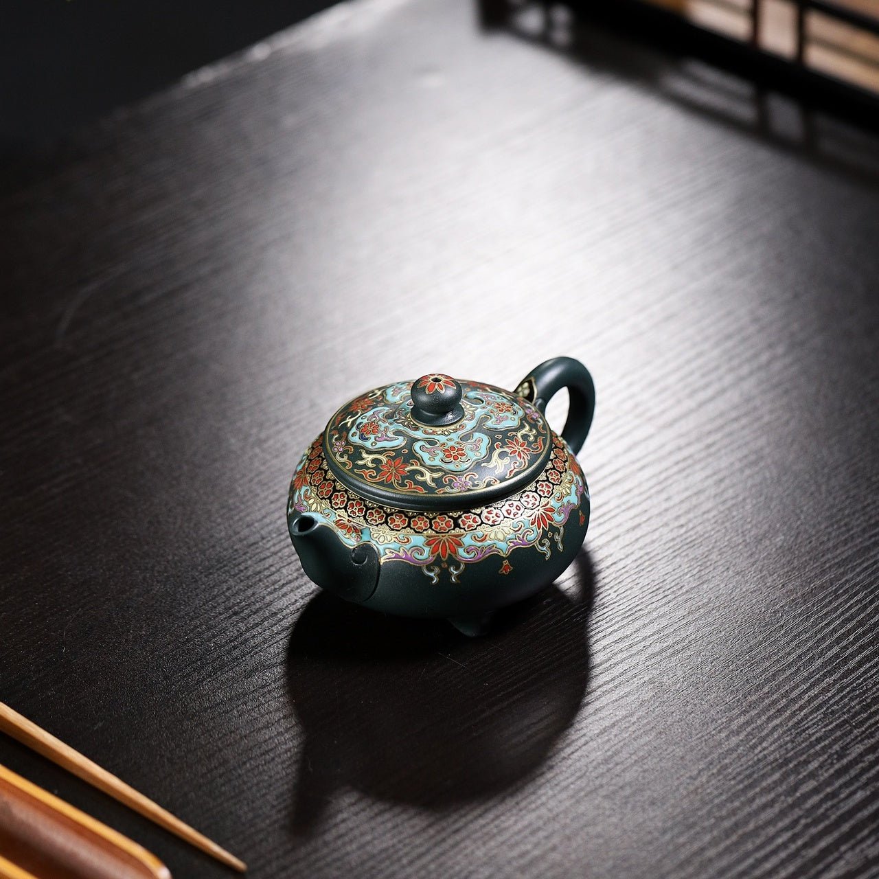 San Zu Ru Yi 230cc - Yixing Handmade Teapot - zycs_China - tea - teapot