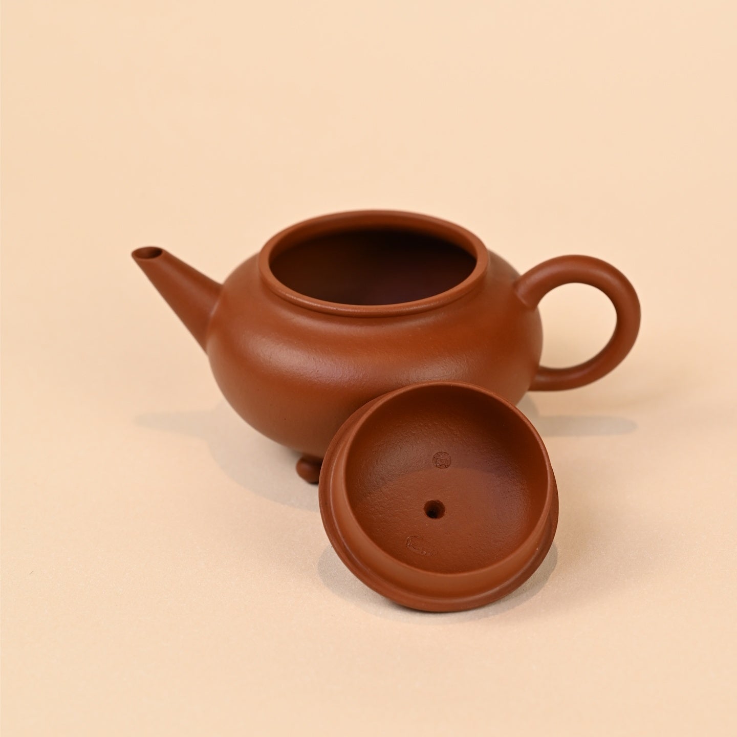 San Zu Shui Ping 110cc - Yixing Handmade Teapot - zycs_China