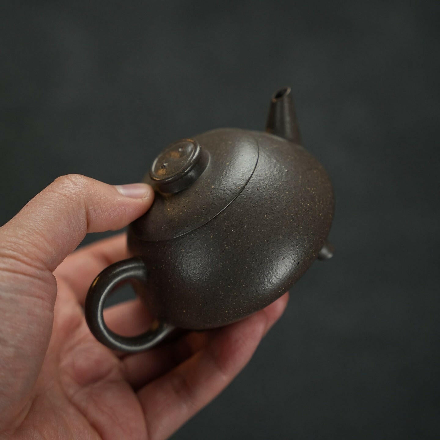 San Zu Shui Ping 140cc - Yixing Handmade Teapot - zycs_China
