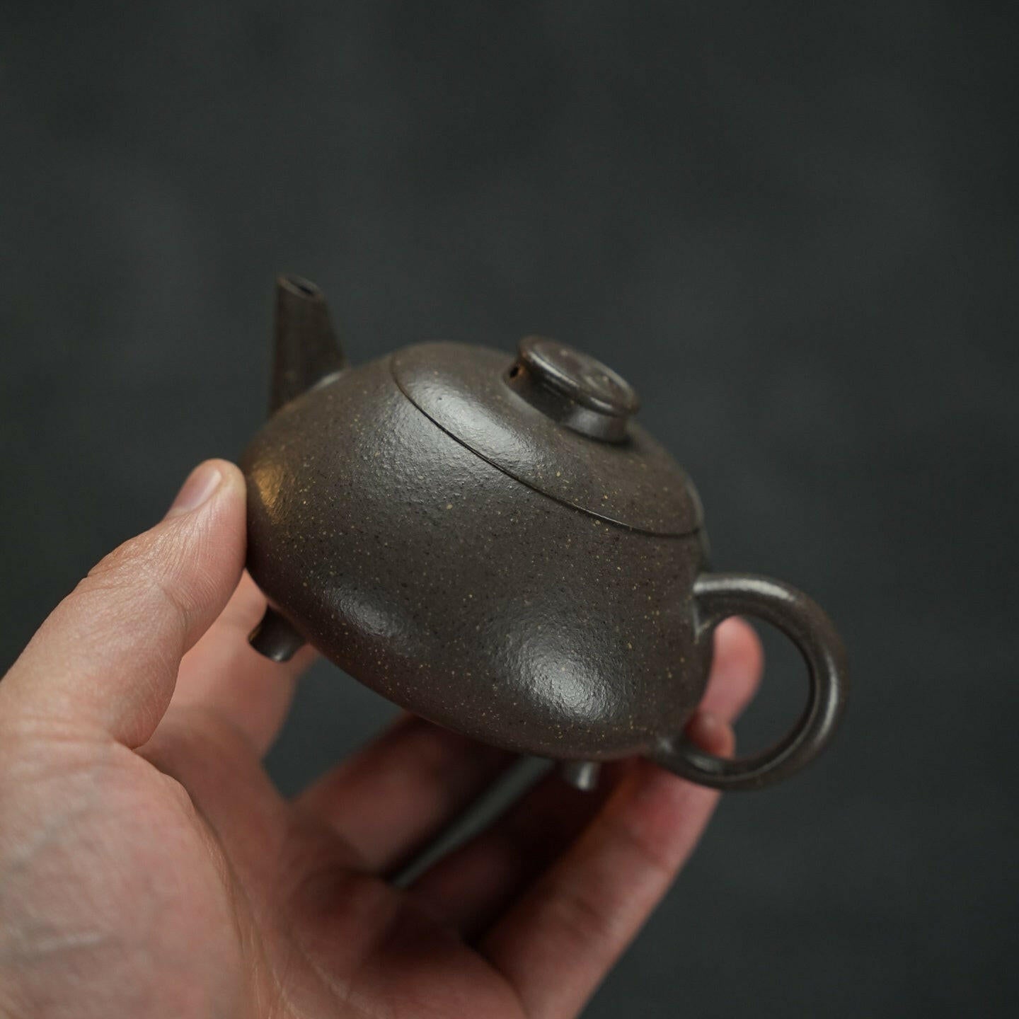 San Zu Shui Ping 140cc - Yixing Handmade Teapot - zycs_China