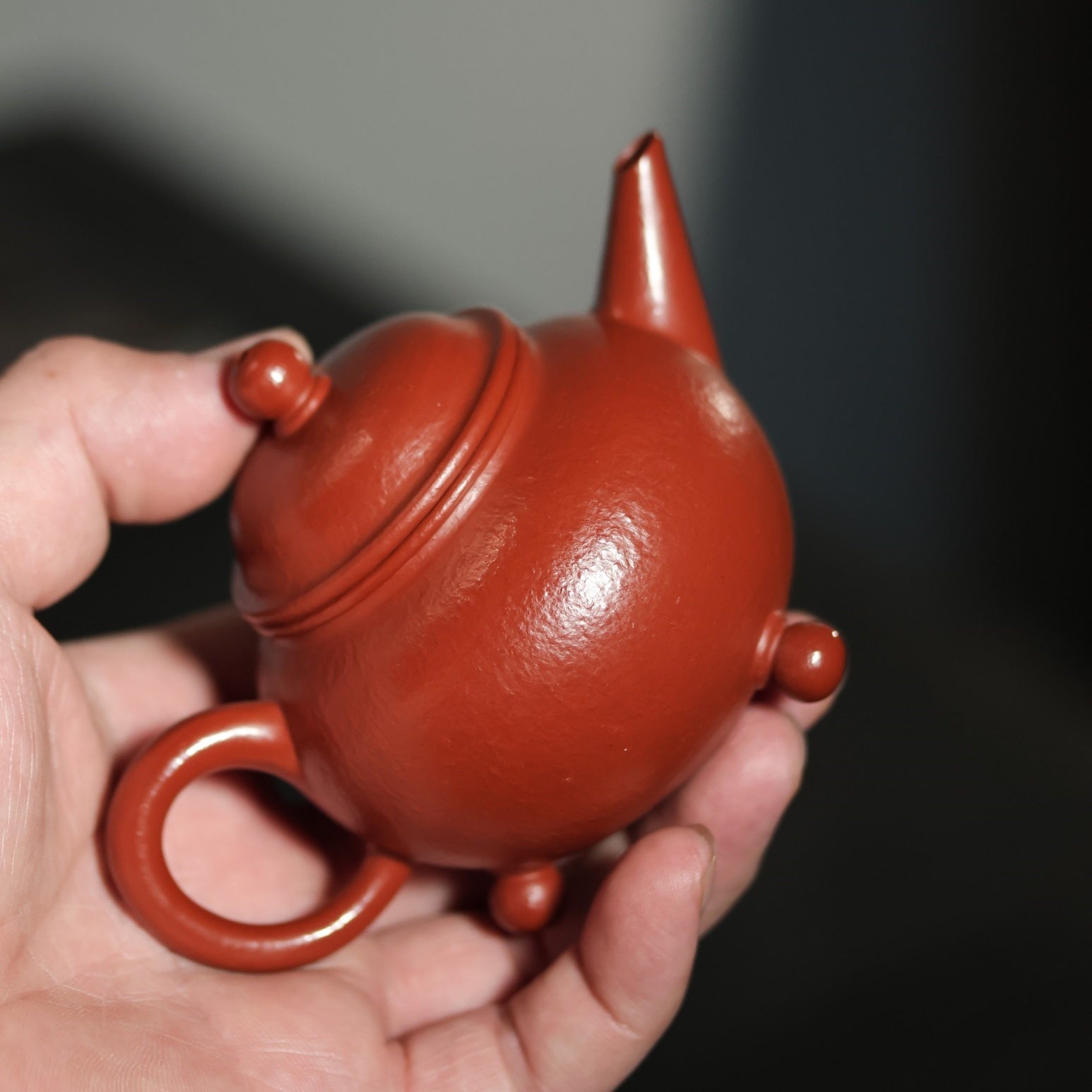 San Zu Shui Ping 150cc - Yixing Handmade Teapot - zycs_China