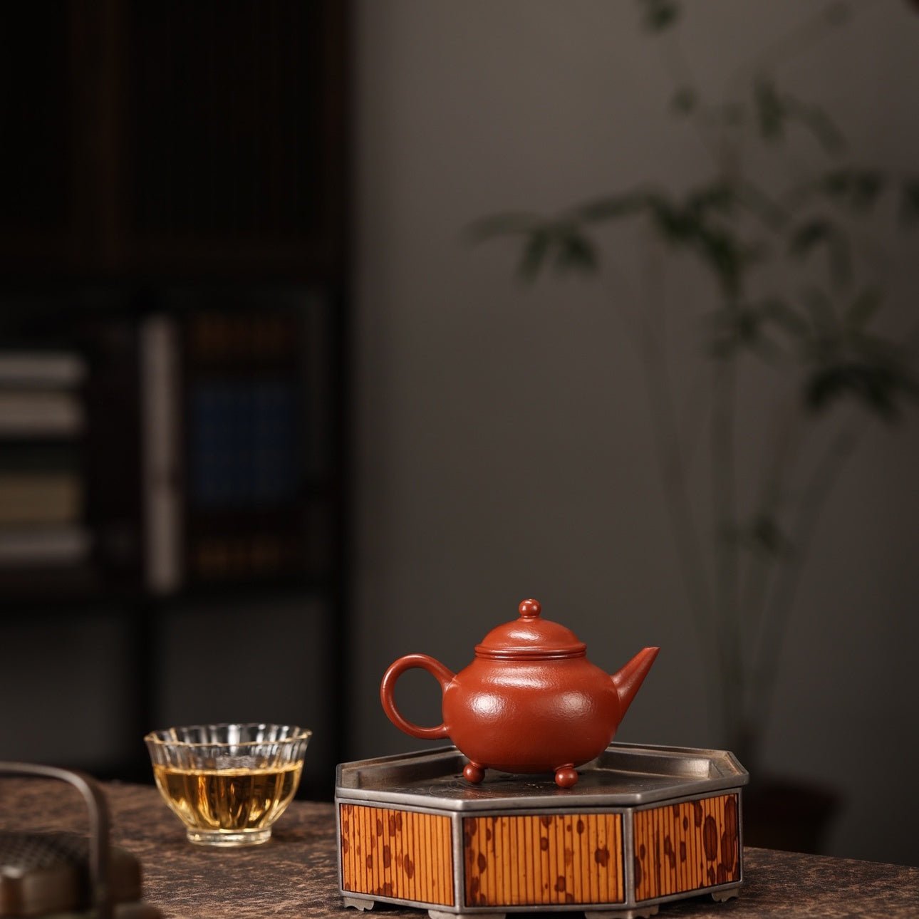 San Zu Shui Ping 90cc - Yixing Handmade Teapot - zycs_China
