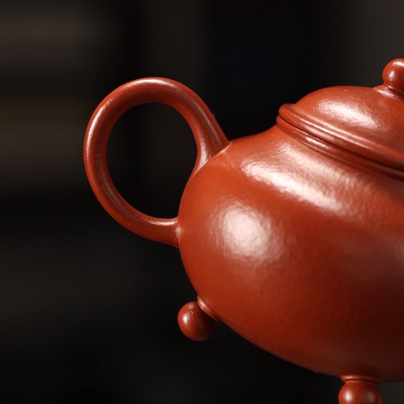 San Zu Shui Ping 90cc - Yixing Handmade Teapot - zycs_China