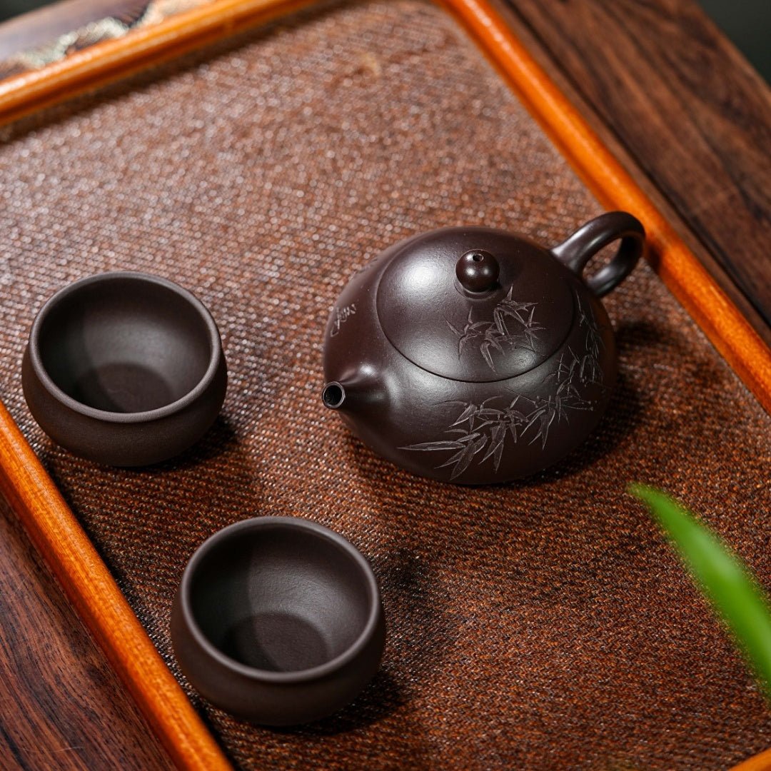 San Zu Yu Ru 175cc - Yixing Handmade Teapot - zycs_China