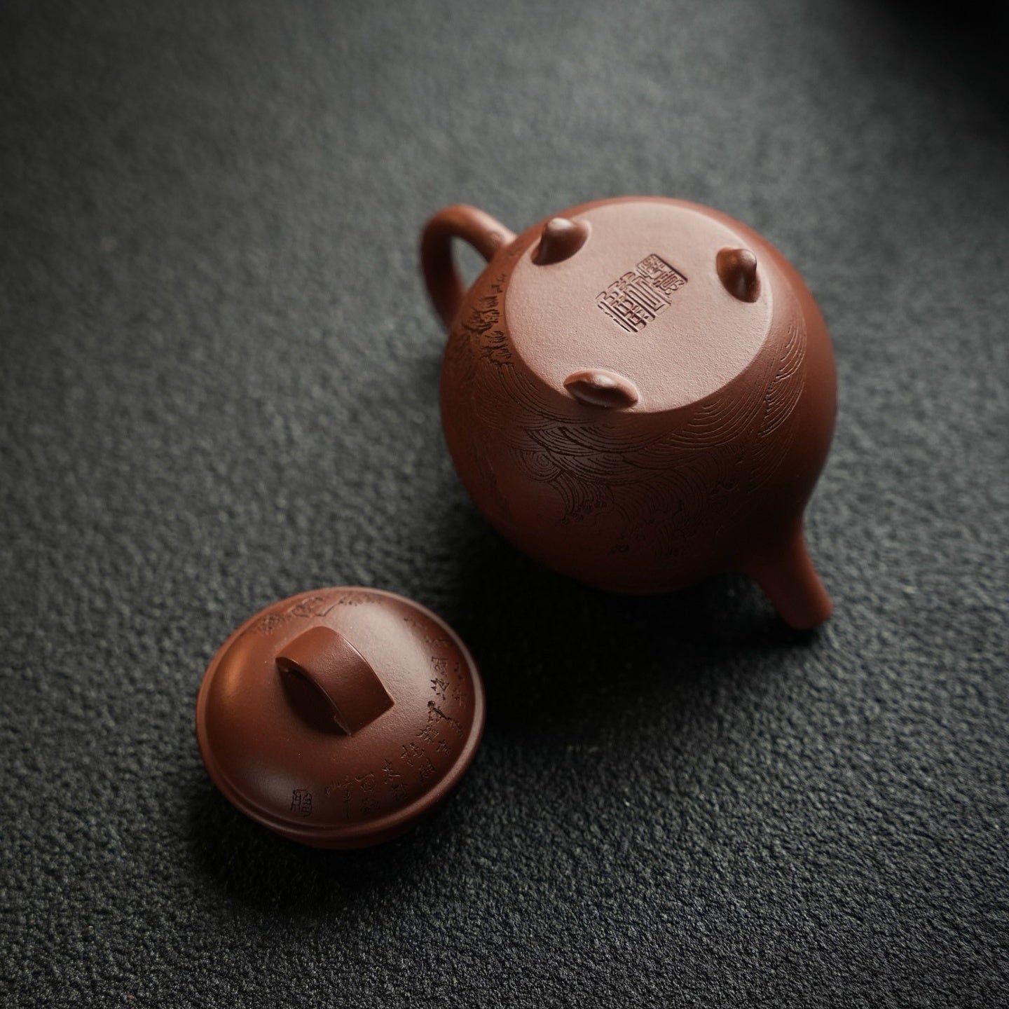 San Zu Yun Lu 150cc - Yixing Handmade Teapot - zycs_China