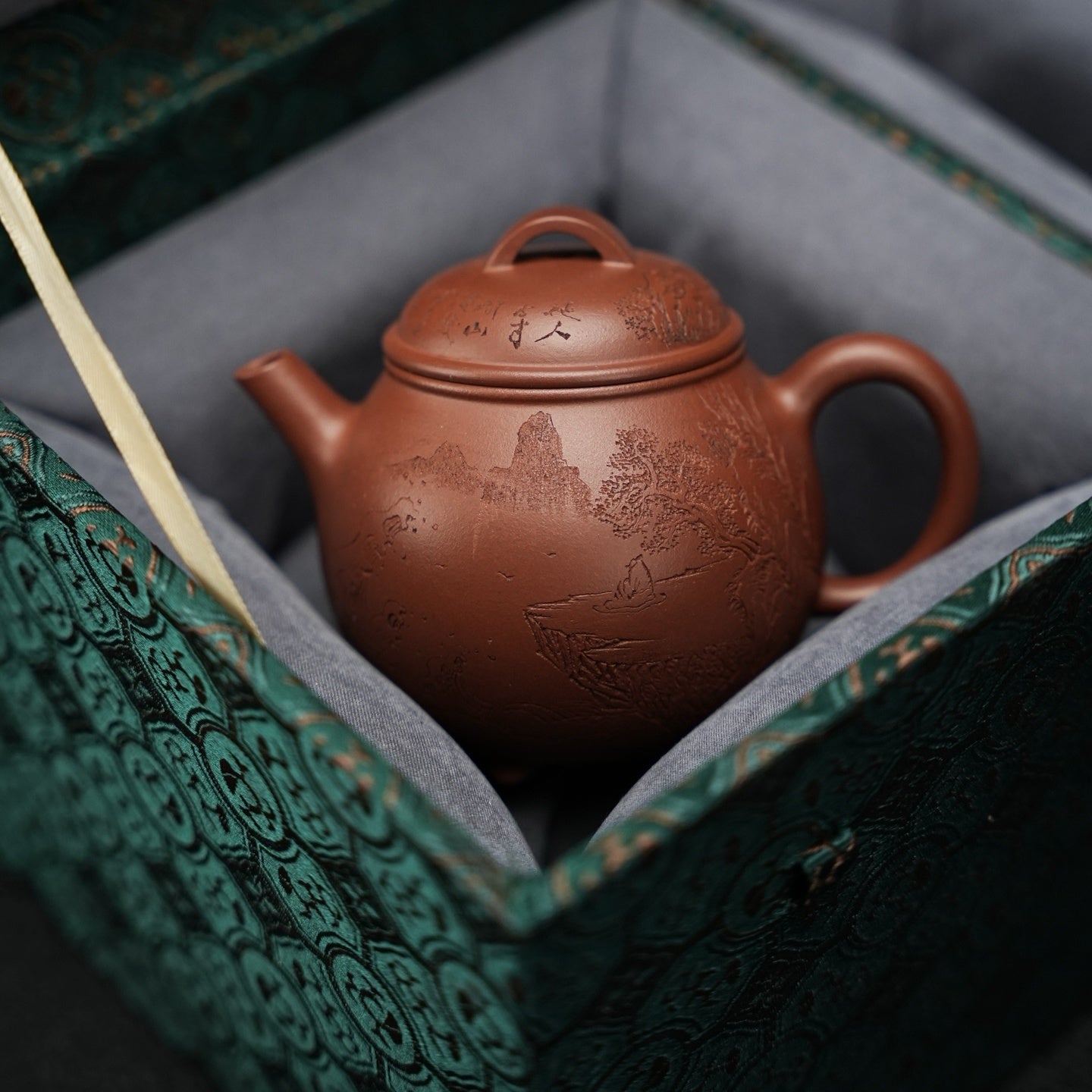 San Zu Yun Lu 150cc - Yixing Handmade Teapot - zycs_China