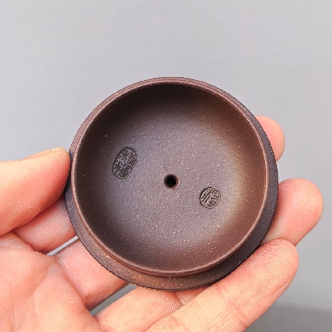 San Zu Zhou Pan 200cc - Yixing Handmade Teapot - zycs_China