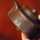 San Zu Zhou Pan 200cc - Yixing Handmade Teapot - zycs_China