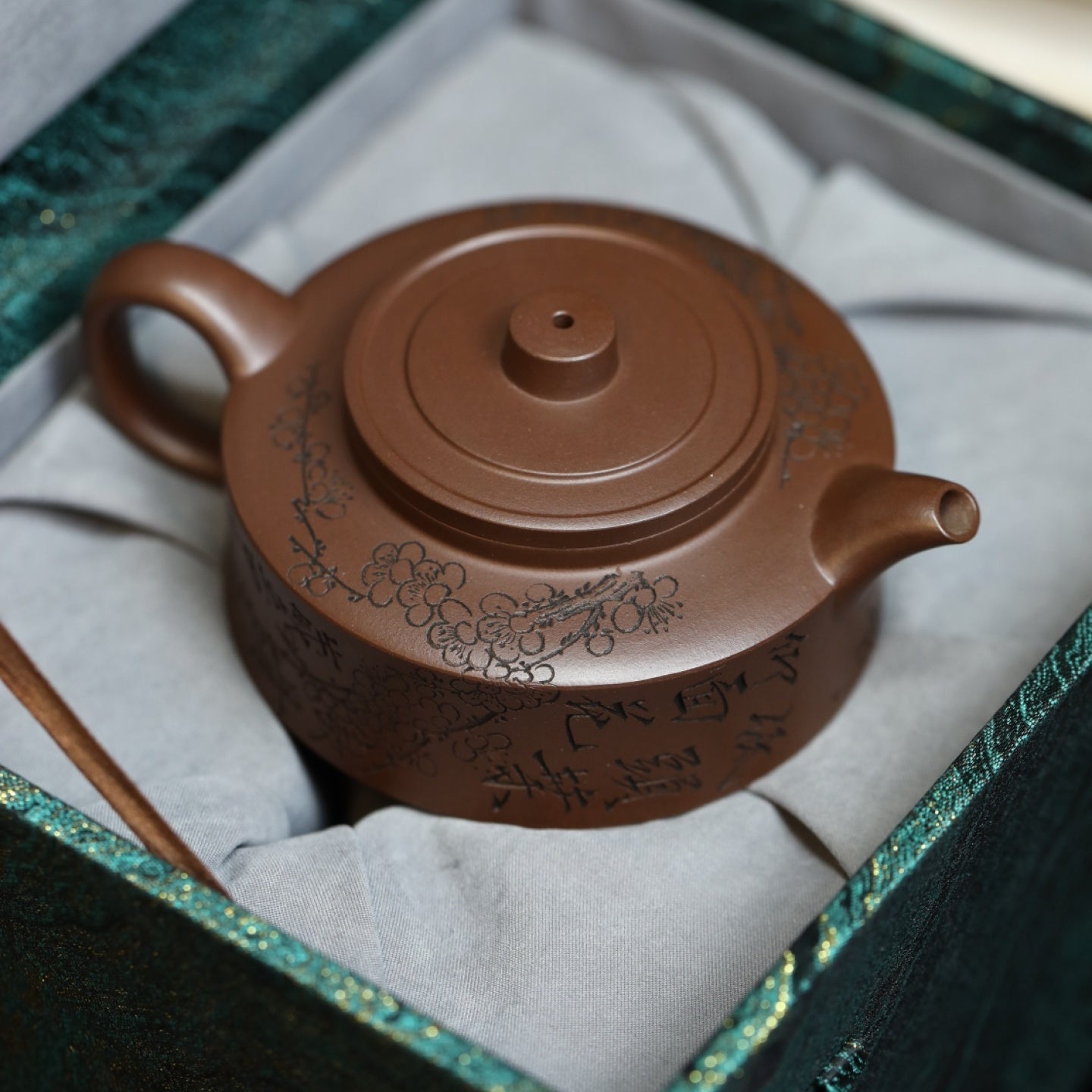 San Zu Zhou Pan 200cc - Yixing Handmade Teapot - zycs_China