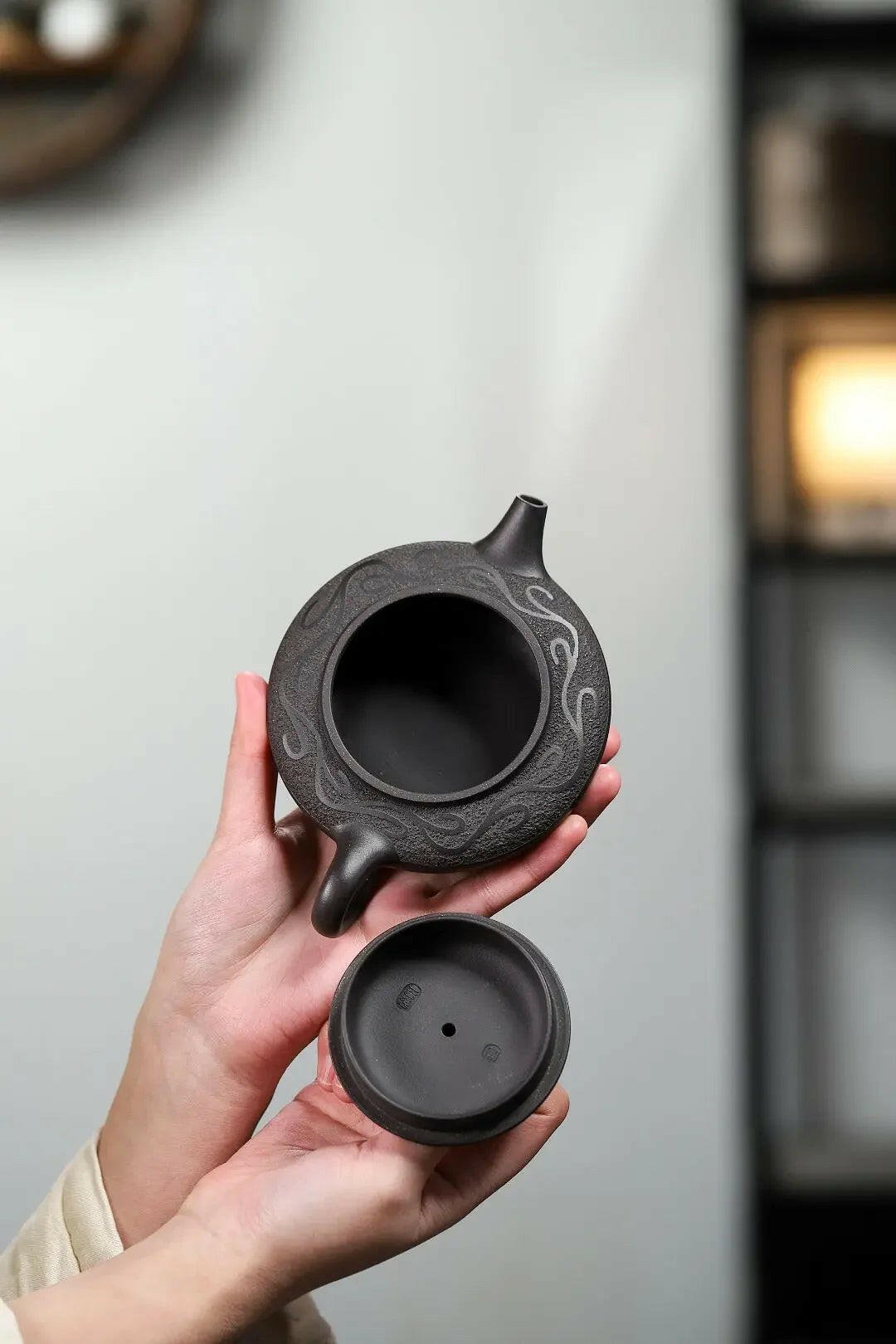 Sang Bian Teapot 240cc - Yixing Handmade Teapot - zycs_China