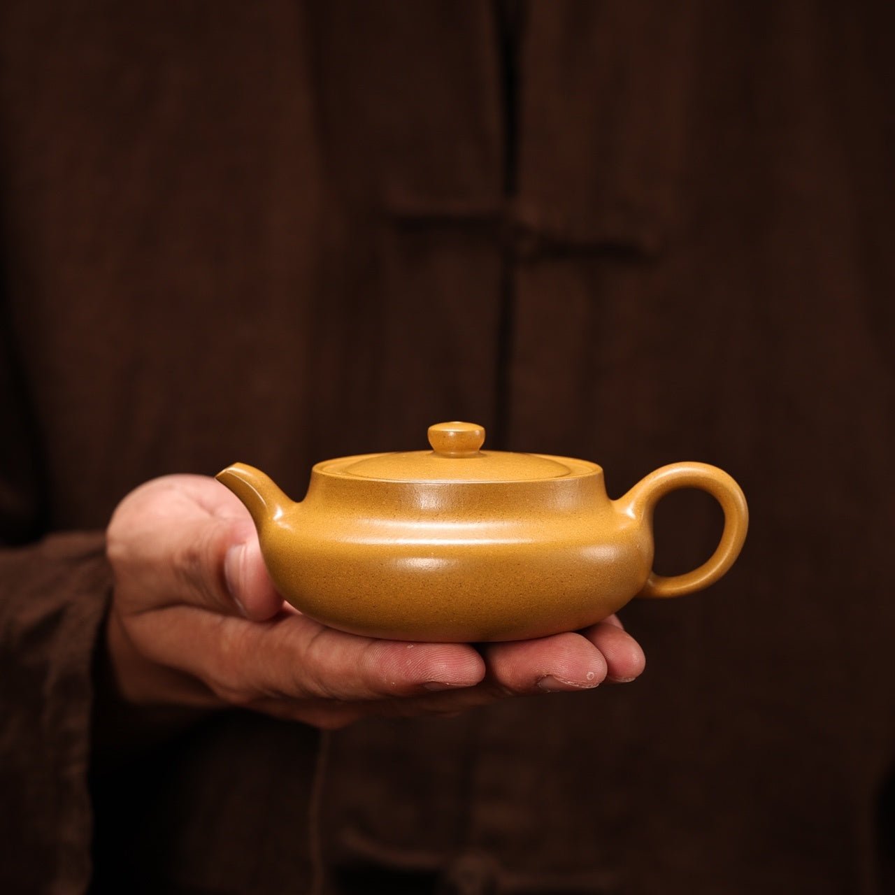 Sang Pan 150cc - Yixing Handmade Teapot - zycs_China