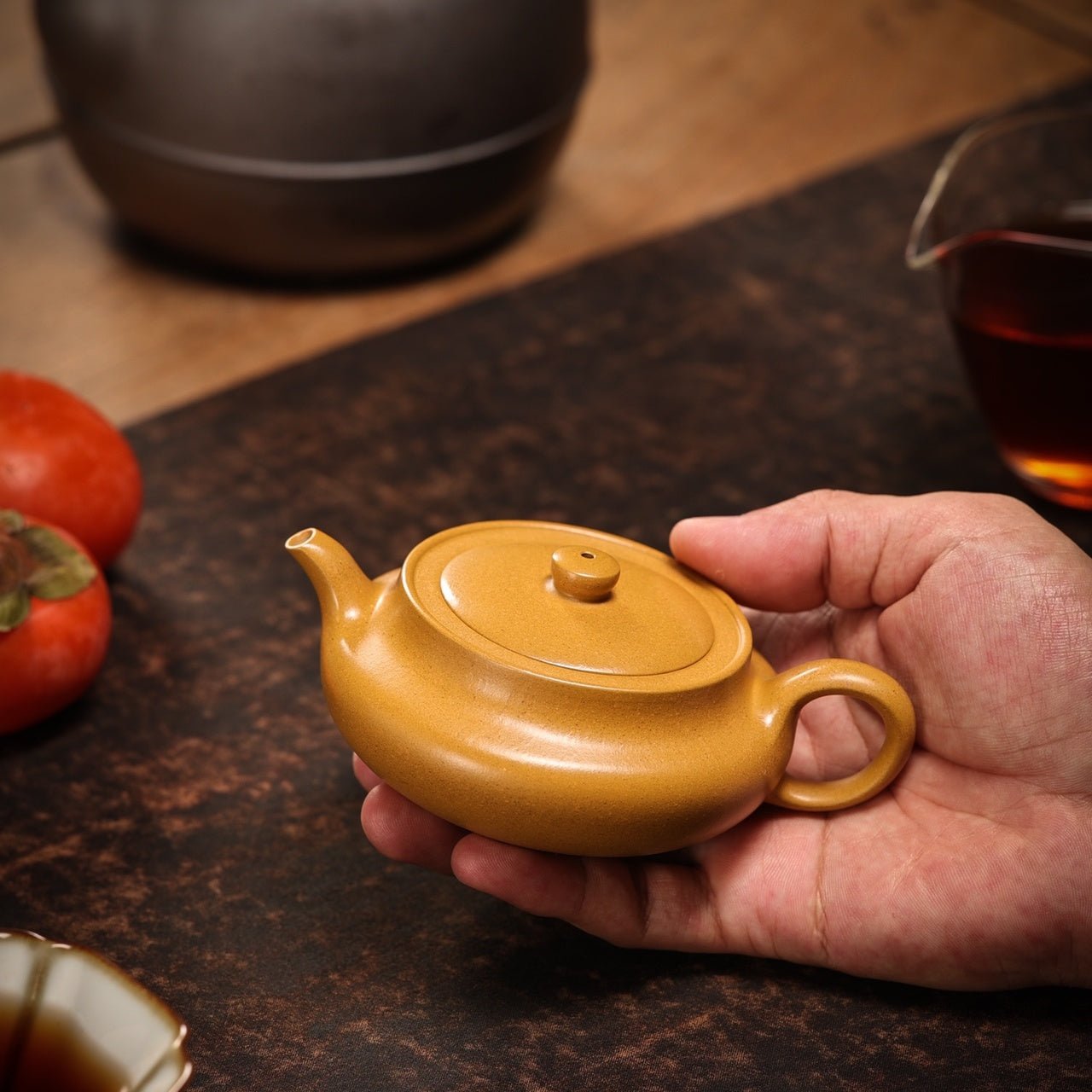 Sang Pan 150cc - Yixing Handmade Teapot - zycs_China