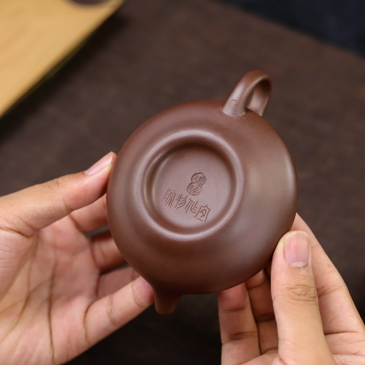 Sang Pan 160cc - Yixing Handmade Teapot - zycs_China